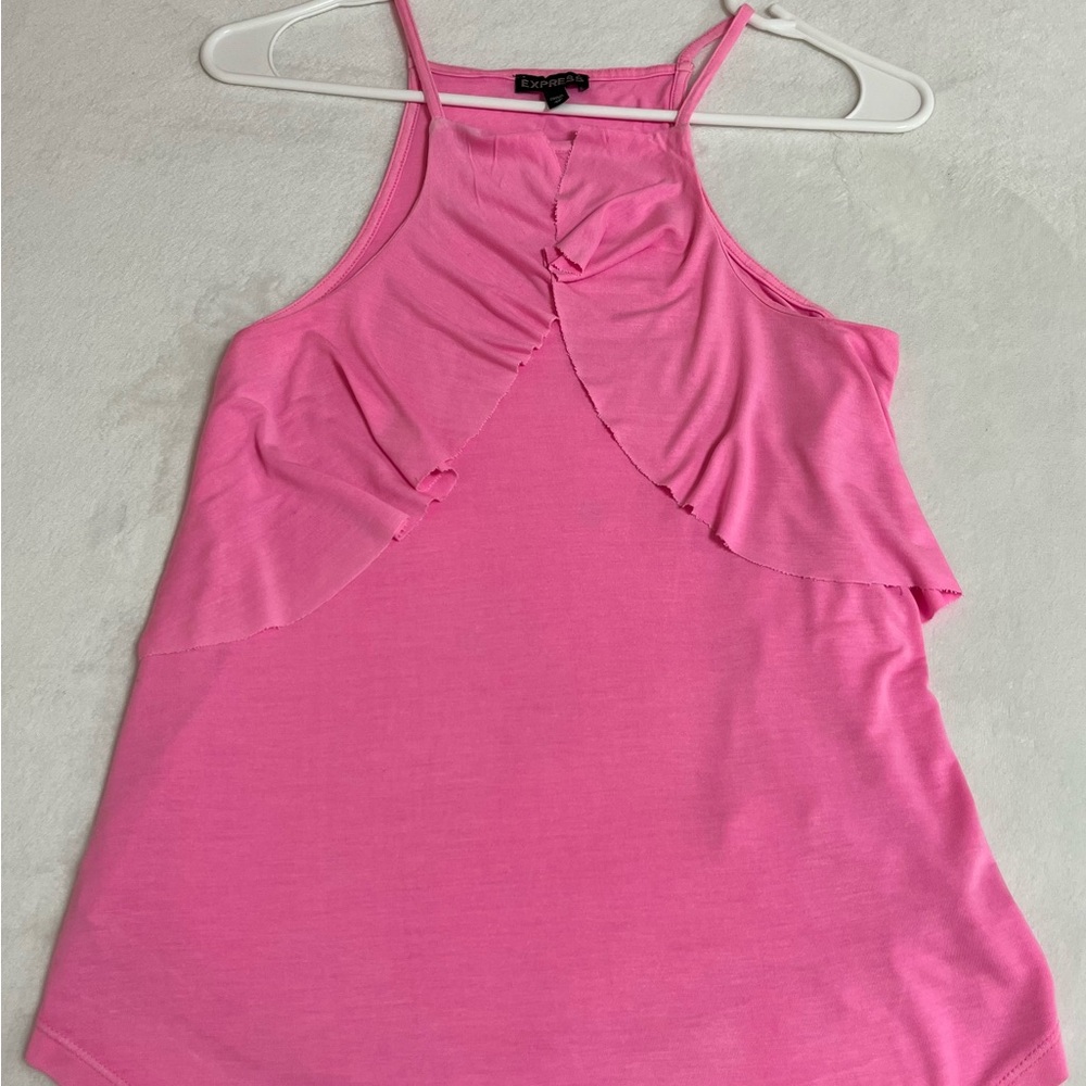 Pink Sleeveless Top